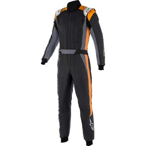 Alpinestars USA - 3352022-1204-56 - Suit GP Pro Black / Flou Orange Large / X-Large