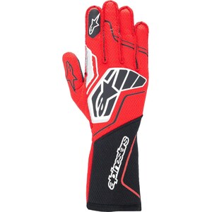 Alpinestars USA - 3550224-13-2XL - Glove Tech-1 ZX V4 Blk / White  2X-Large