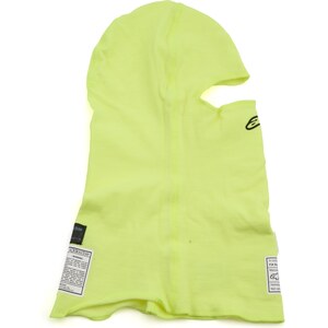 Alpinestars USA - 4750126-55-OS - Balaclava EVO V3 Flu Ylw FIA / SFI