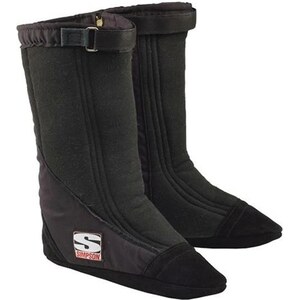 Simpson Safety - 37021MLK - Boots Holeshot-22 Medium / Large Black SFI-20