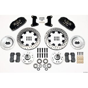 Wilwood - 140-10742-D - Front Disc Brake Kit 74- 78 12.19in Drilled Rotor