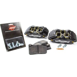 Wilwood - 140-13029 - Caliper & Pad Kit Front Honda/Acura Black