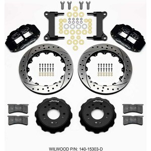 Wilwood - 140-15303-D - Front Disc Brake Kit C10 Pro Spindle 13.06in