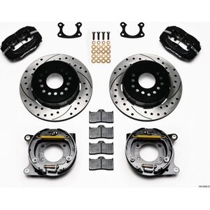 Wilwood - 140-9282-D - P/S Park Brake Kit Small Ford 2.50in