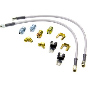 Wilwood - 220-12168 - Flexline Kit 65-69 Ford Mustang Front