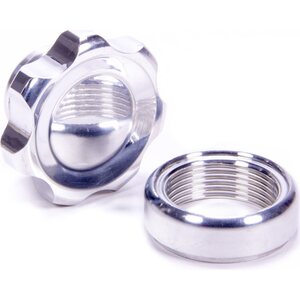 Allstar Performance - 36166 - Filler Cap Polished with Weld-In Alum Bung Small