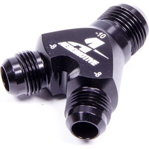 Aeromotive - 15675 - Y-Block Fitting - 10an to 2 x -8an