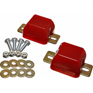 Energy Suspension - 4.9103R - Front Axle Bump Stop Set Red