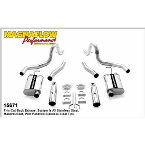 Magnaflow - 15671 - 99-04 Mustang GT 4.6L Cat Back Kit