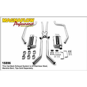 Magnaflow - 15896 - 67-69 GM F Body 2.5in Dual Exhaust System