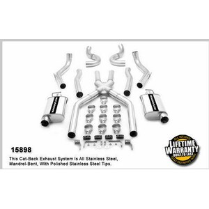 Magnaflow - 15898 - 68-72 GM A Body 3in Dual Exhaust System