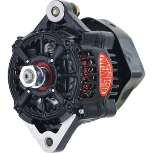 Powermaster - 8164 - Denso XS Race Alternator 75amp 1-Wire Black