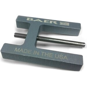 Baer Brakes - 6801279 - Master Cylinder Pushrod Length Gauge - Aluminum - Gray Anodized