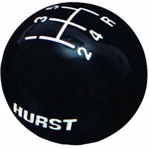 Hurst - 1630125 - Shift Knob - w/5-Speed Pattern - Black