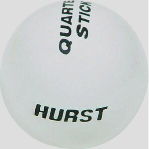 Hurst - 1631036 - Quarter Stick Knob-White