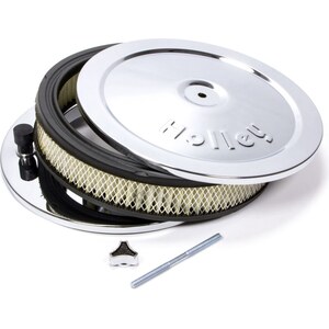 Holley - 120-145 - Chrome 10in Air Cleaner Assembly