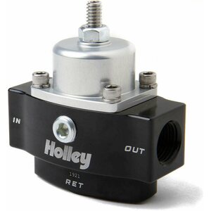 Holley - 12-841 - HP Billet Fuel Press. Regulator w/Bypass