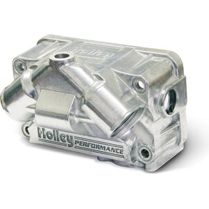 Holley - 134-71S - Primary V Fuel Bowl - Alum w/Clear Sight Glass