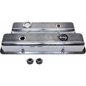 Holley - 241-137 - SBC Muscle Series Valve Covers  (pair)