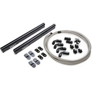 Holley - 534-210 - Billet Alm Fuel Rail Kit GM LS Factory Intakes