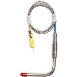 Holley - 554-178 - 1/4 EGT Probe - Open Tip 90-Degree 32.25in Length