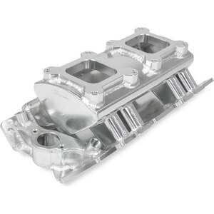 Holley - 835061 - BBC Sniper SM Fabricated Intake Manifold - Carb