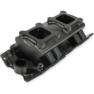 Holley - 835062 - BBC Sniper SM Fabricated Intake Manifold - Carb