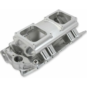 Holley - 835171 - BBC Sniper SM Fabricated Intake Manifold - Carb