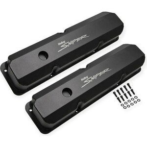 Holley - 890001B - Sniper Fabricated Valve Covers  BBF FE Tall