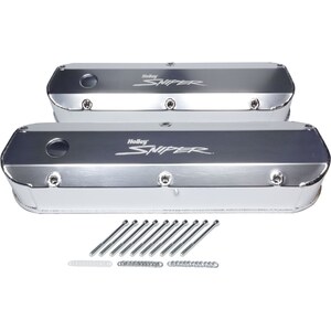 Holley - 890012 - Sniper Fabricated Valve Covers  SBF Tall