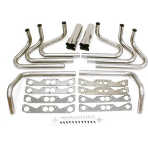 Hedman - 65630 - 1-7/8in SBC Weld Up Kit- 3-1/2in Weld On Collecto