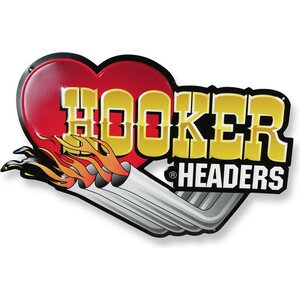 Hooker - 10145HKR - Hooker Metal Embossed Sign