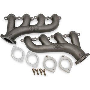Hooker - 8502HKR - Exhaust Manifold Set GM LS w/2.5in Outlet