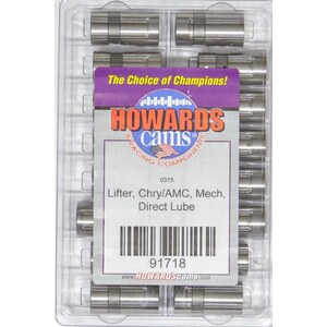 Howards Cams - 91718 - Solid Lifters - AMC / Mopar - Direct Lube
