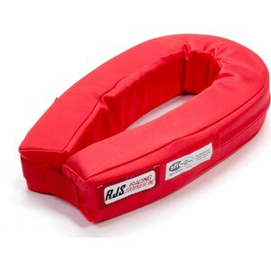 RJS Safety - 11000504 - Neck Collar Horseshoe Red SFI