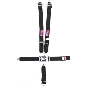 RJS Safety - 1128601 - 5-Pt Harness System BK Ind Bolt In Mt 3in Sub