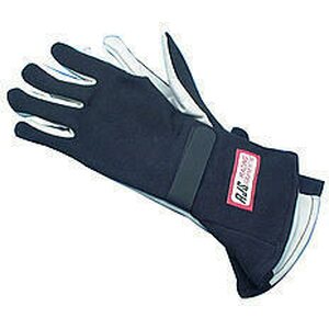 RJS Safety - 600020104 - Gloves Nomex S/L MD Black SFI-1