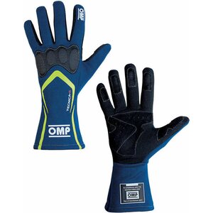 OMP - IB/764/BGI/S - TECNICA-S Gloves Blue Yellow Sm