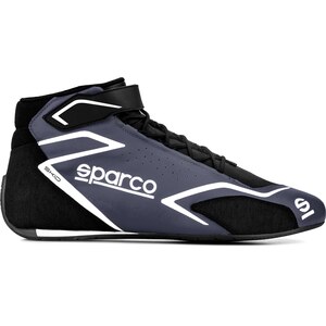 Sparco - 00127544NRGR - Shoe Skid Black / Gray Size 10-10.5 Euro 44
