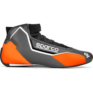 Sparco - 00128345GRAF - Shoe X-Light Gray / Org Size 11-11.5 Euro 45