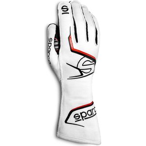 Sparco - 00131410BINR - Glove Arrow Medium White / Black