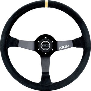 Sparco - 015R345MSN - Steering Wheel 345 Black Suede