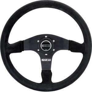 Sparco - 015R375PSN - Steering Wheel 375 Black Suede