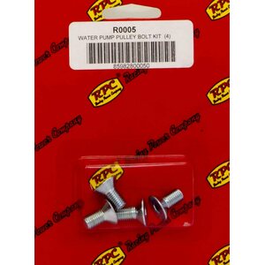 RPC - R0005 - Bolt Kit For SBC/BBC Alum LWP Pulley 4pk