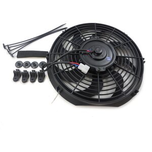 RPC - R1009 - 10In Electric Cooling F an 12V Curved Blades