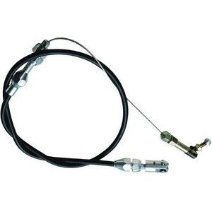RPC - R2334 - 24In Black Throttle Cab le Braided Stainless
