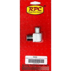 RPC - R4530 - 90 Degree Alum Fitting 5/8 x 1/2 Chrome