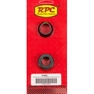 RPC - R4886 - 1-1/4 OD x 3/4 ID Alum V/C Rubber Grommets (2)