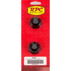 RPC - R4997 - 1-1/4 OD X 3/4 ID Steel V/C PVC Grommets 2pk