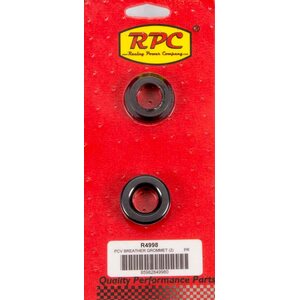 RPC - R4998 - 1-1/4 OD X 3/4 ID Steel V/C PVC Grommets 2pk